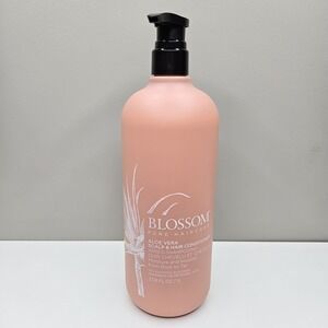 Blossom Pure Haircare 193037 Aloe Vera Scalp & Hair Conditioner 33.8 fl oz